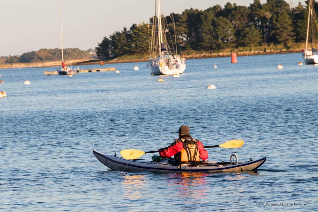 Maison 4 Personnes En Bord De Mer - Golfe Du Morbihan Baden Ngoại thất bức ảnh