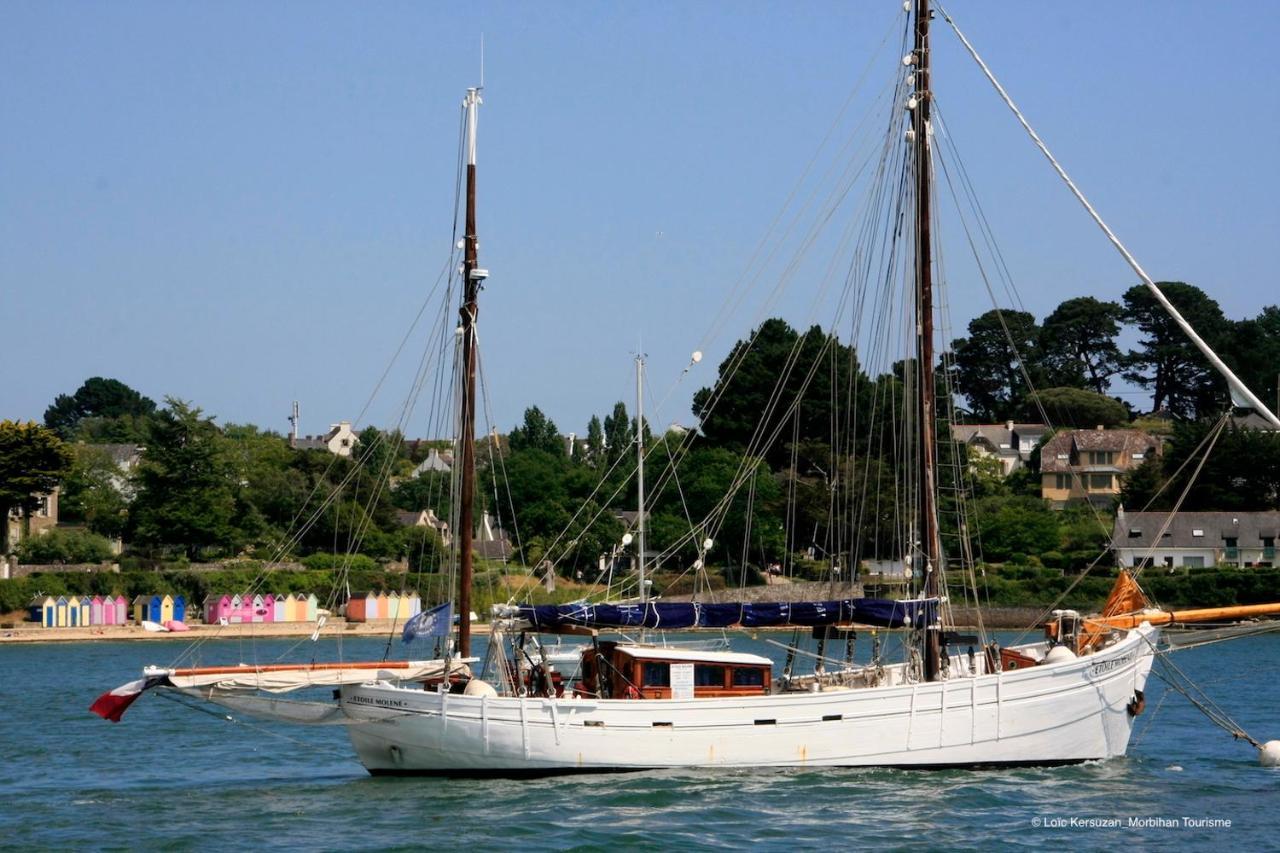 Maison 4 Personnes En Bord De Mer - Golfe Du Morbihan Baden Ngoại thất bức ảnh